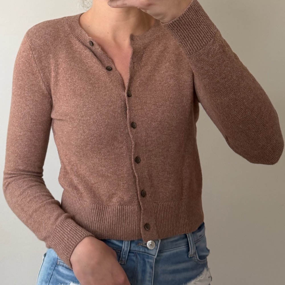 Old Navy Women's Brown Cardigan Sweater